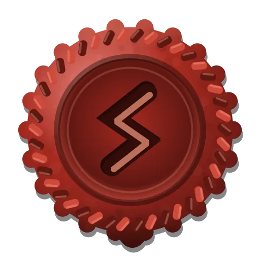 Signet — a wax seal struck with the Sowilō rune